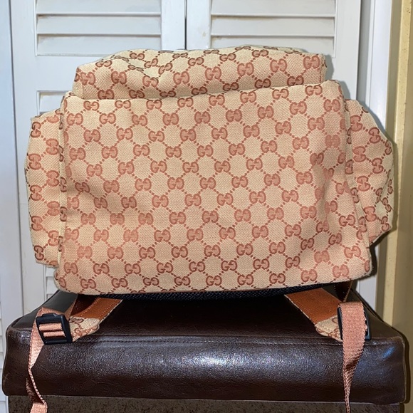 GUCCI LA Angels ⚾️ MLB Canvas Backpack…🎒 - Picture 5 of 16